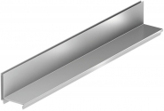 Plyšinis dangtis cinkuoto plieno L-0,5m 